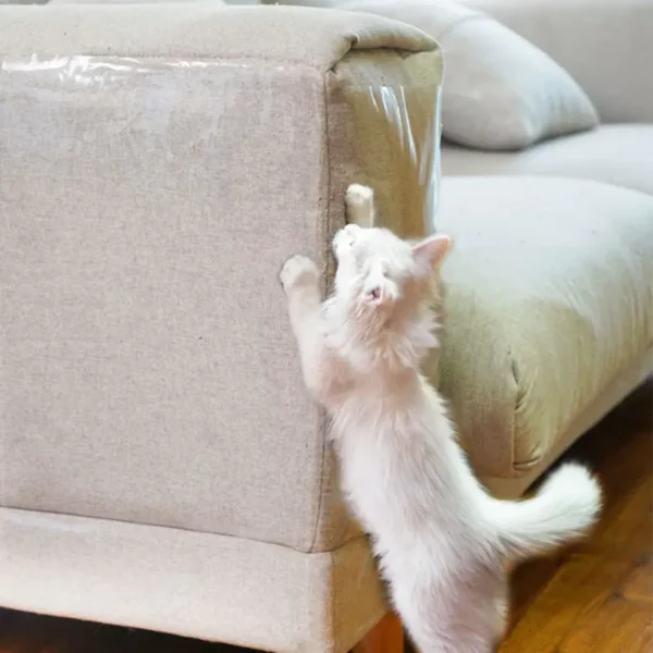Anti Pet нетоксичные защитные двусторонние кошки царапины обучение сдерживания ленты защитить ваш диван - 图片 4